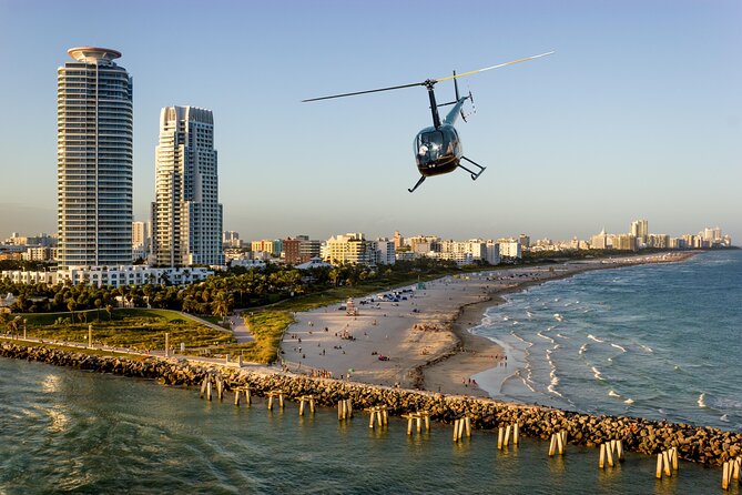 30-Min Private Helicopter Tour of Miami South Beach & Downtown
