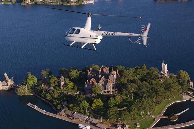 Boldt Castle and Thousand Islands Helicopter Tour