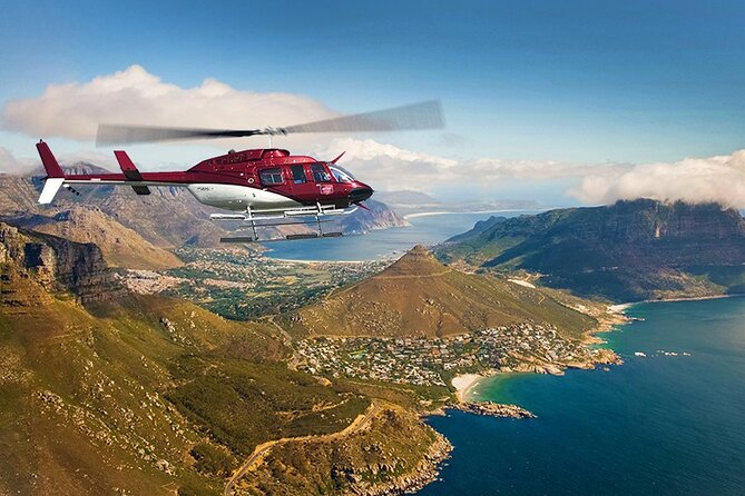 Autogyro flight Cape Town 3-Days Attraction Tours: Helicopter Tour – Wine Tasting – Cape Point From: €457.20