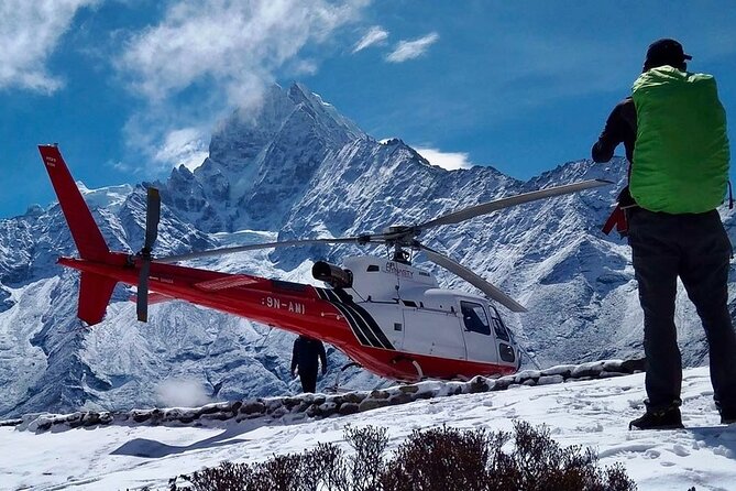 Everest Base Camp Helicopter Tour with landing from Kathmandu