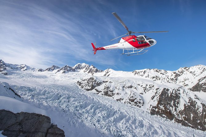 Autogyro flight Fox and Franz Josef Twin Glacier Helicopter Flight from Fox Glacier From: €245.77