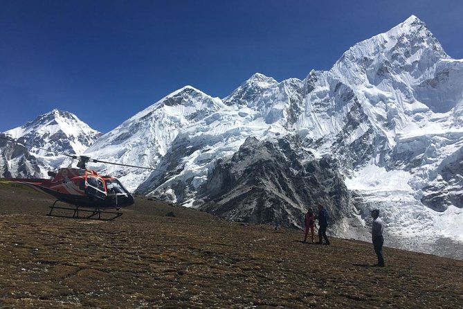 Autogyro flight Landing Everest Base Camp by Helicopter Day Tour from Katmandu with Breakfast From: €1146.69