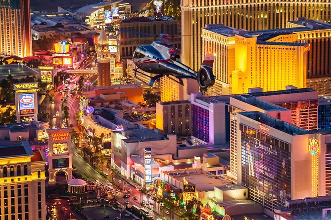 Autogyro flight Las Vegas Strip Helicopter Night Flight with Optional Transportation From: €110.64