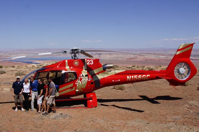 Lower Antelope Canyon & Tower Butte Landing with Horseshoe Bend Helicopter Tour