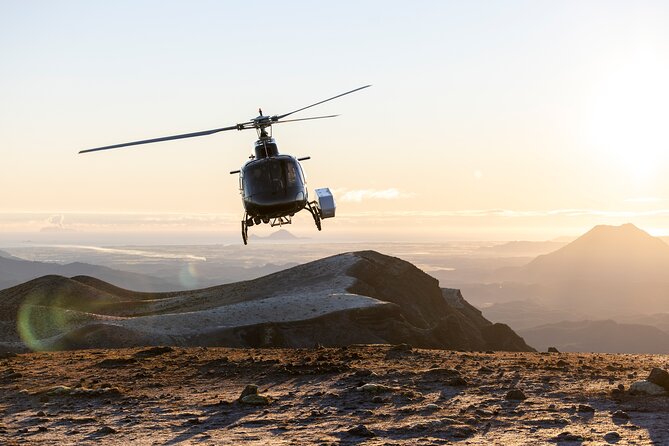 Autogyro flight Mt Tarawera Helicopter Tour with Volcano Landing From: €353.48