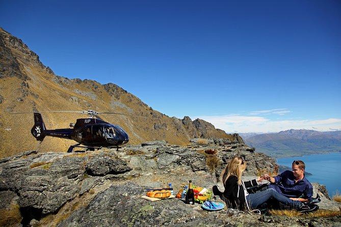Autogyro flight Private Champagne Picnic on a Peak with Helicopter Ride From: €767.63