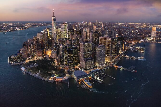 Private New York City Helicopter Tour for Couples from Westchester