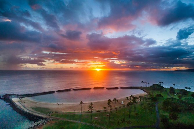 Autogyro flight Waikiki Sunset – 50 Min Helicopter Tour – Doors Off or On From: €334.45