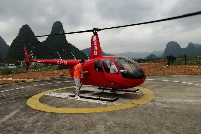 Yangshuo Helicopter Tour from Yangshuo hotel